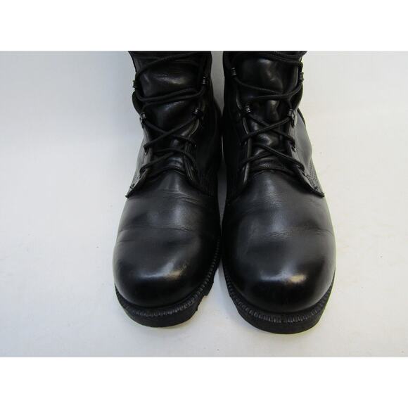 Ro Search Mens Size 6 R Black Leather Soft Toe Laces Tactical Work Boots main image 5